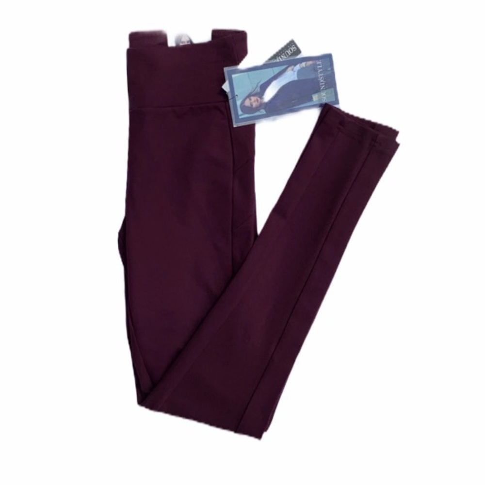 Sound/Style leggings plum rose, small (4-6) - Picture 3 of 6